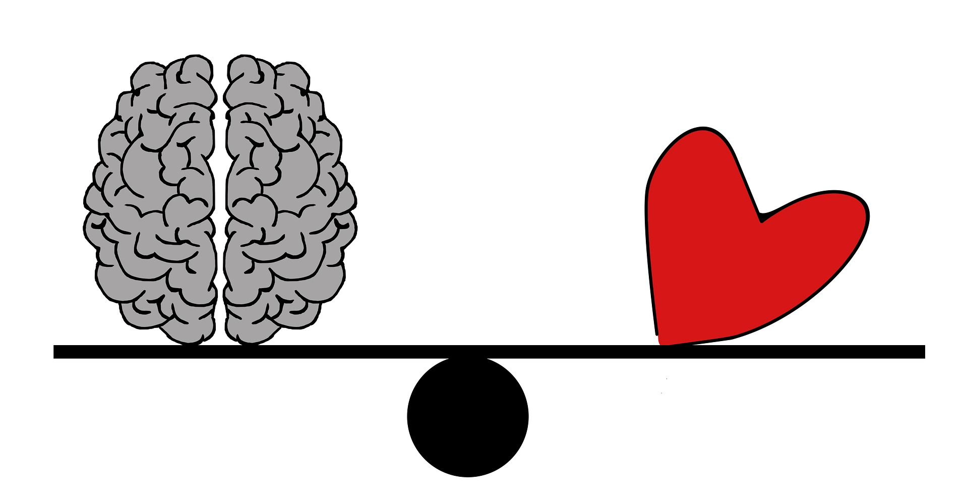 Equilibrio entre el cerebro y el corazón